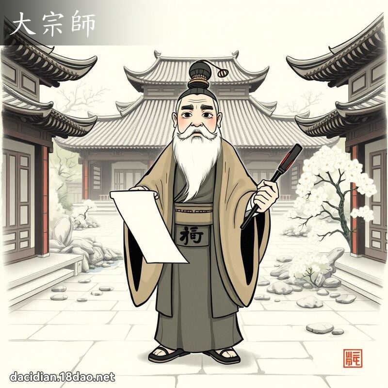 大宗師 - 國語大辭典配圖