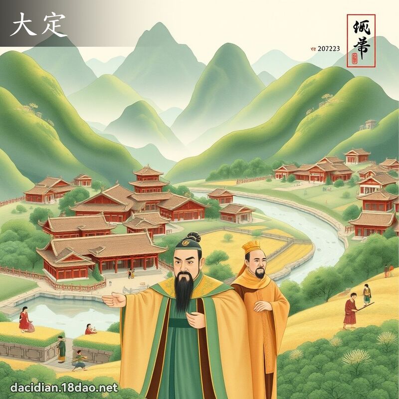 大定 - 國語大辭典配圖