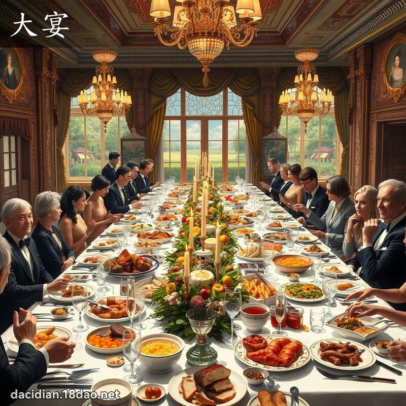 大宴 - 國語大辭典配圖