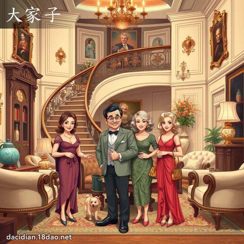 大家子 - 國語大辭典配圖