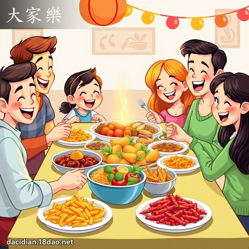 大家乐 - 国语大辞典配图