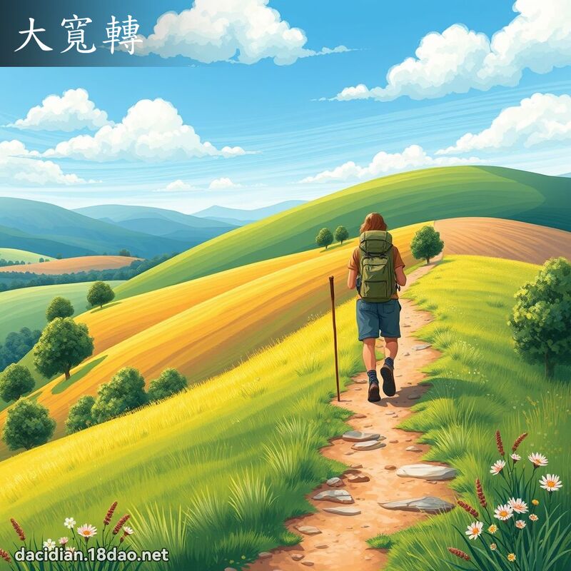 大宽转 - 国语大辞典配图