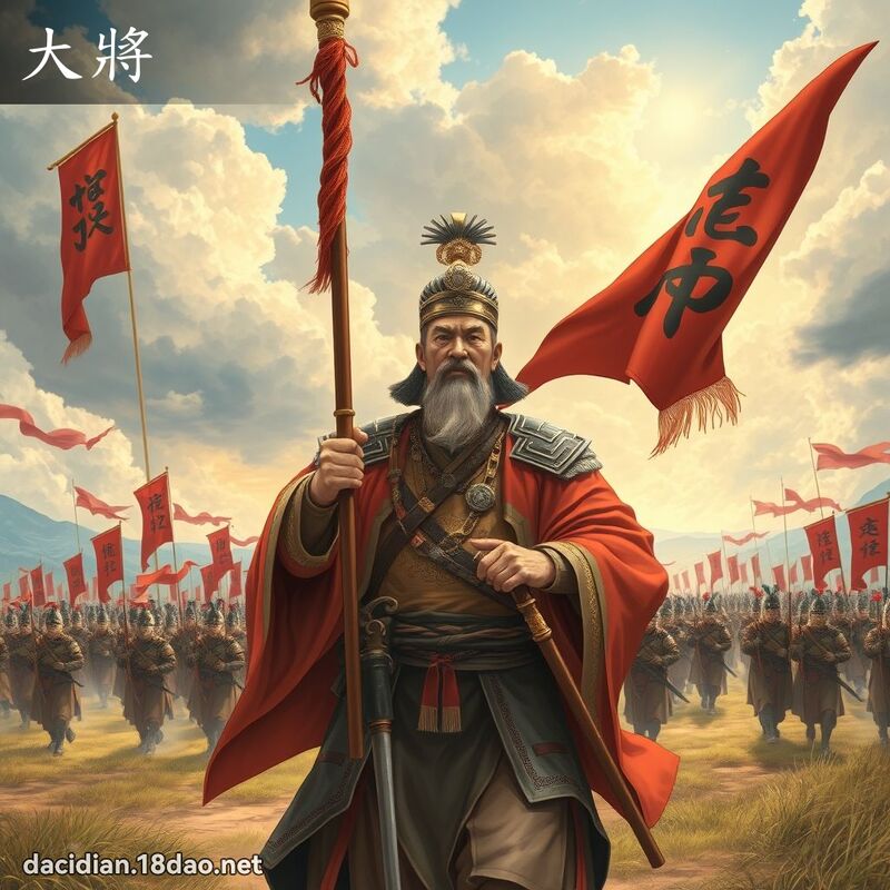 大將 - 國語大辭典配圖