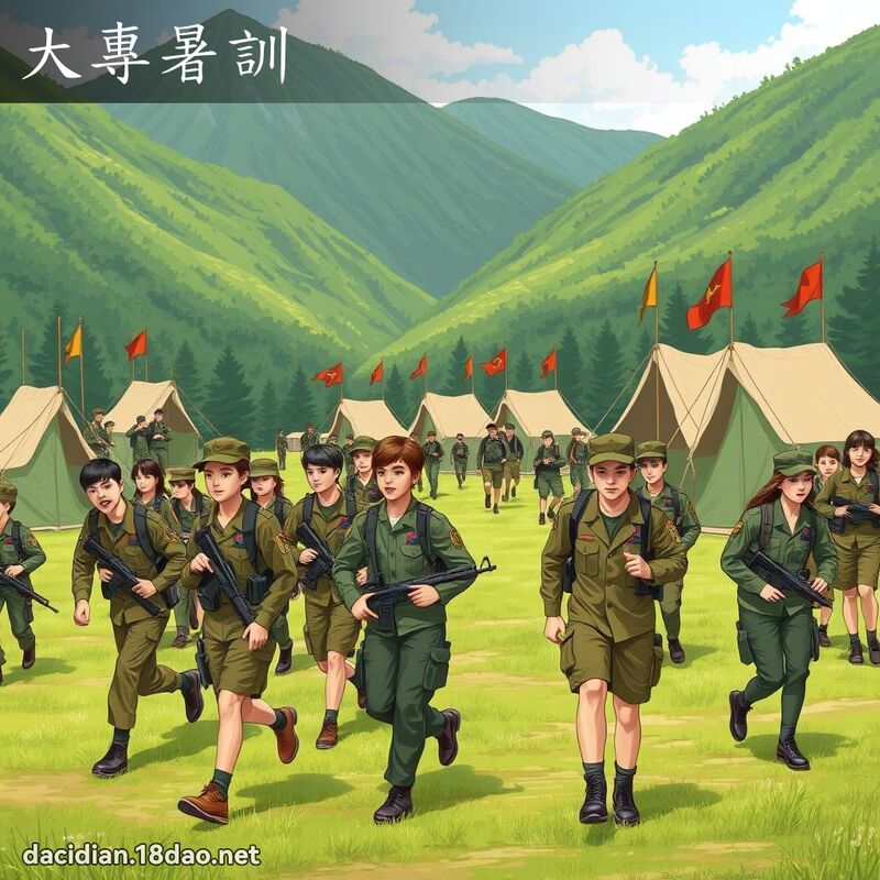 大专暑训 - 国语大辞典配图