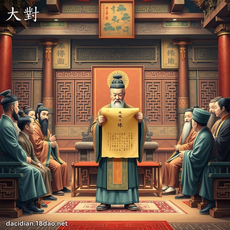 大對 - 國語大辭典配圖