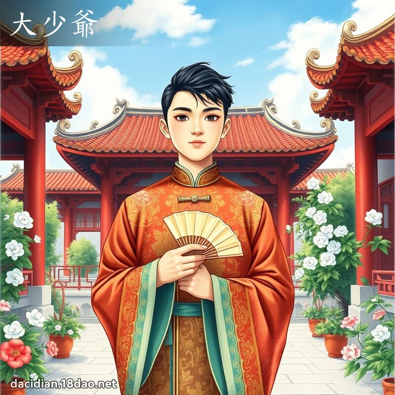 大少爷 - 国语大辞典配图