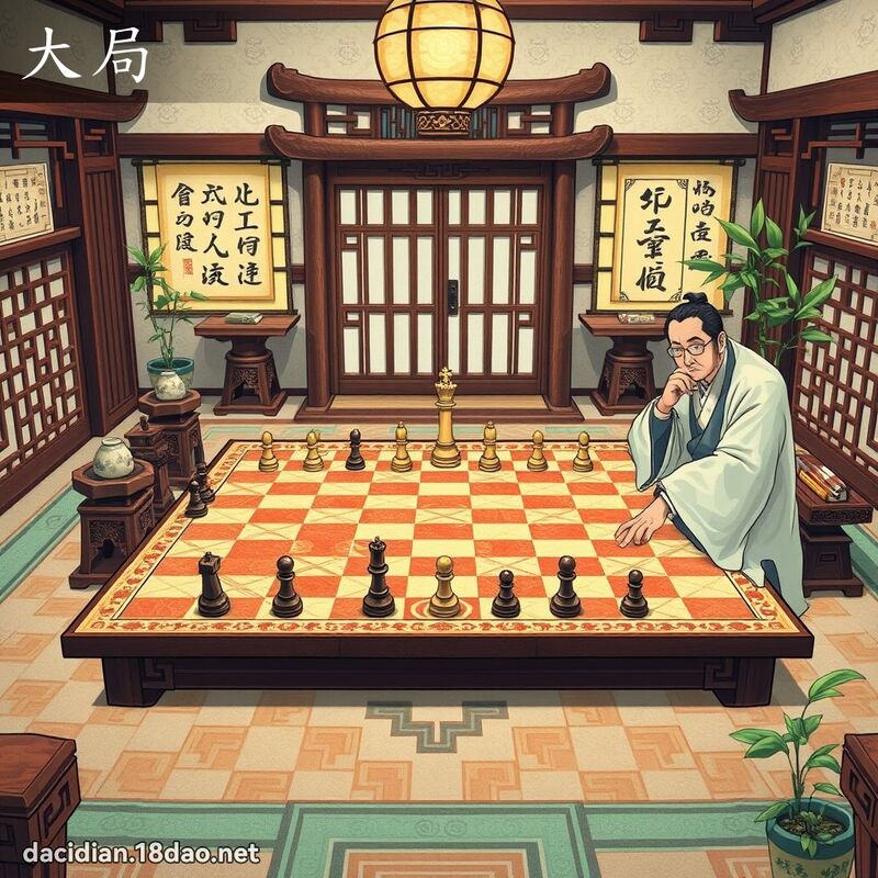 大局 - 國語大辭典配圖