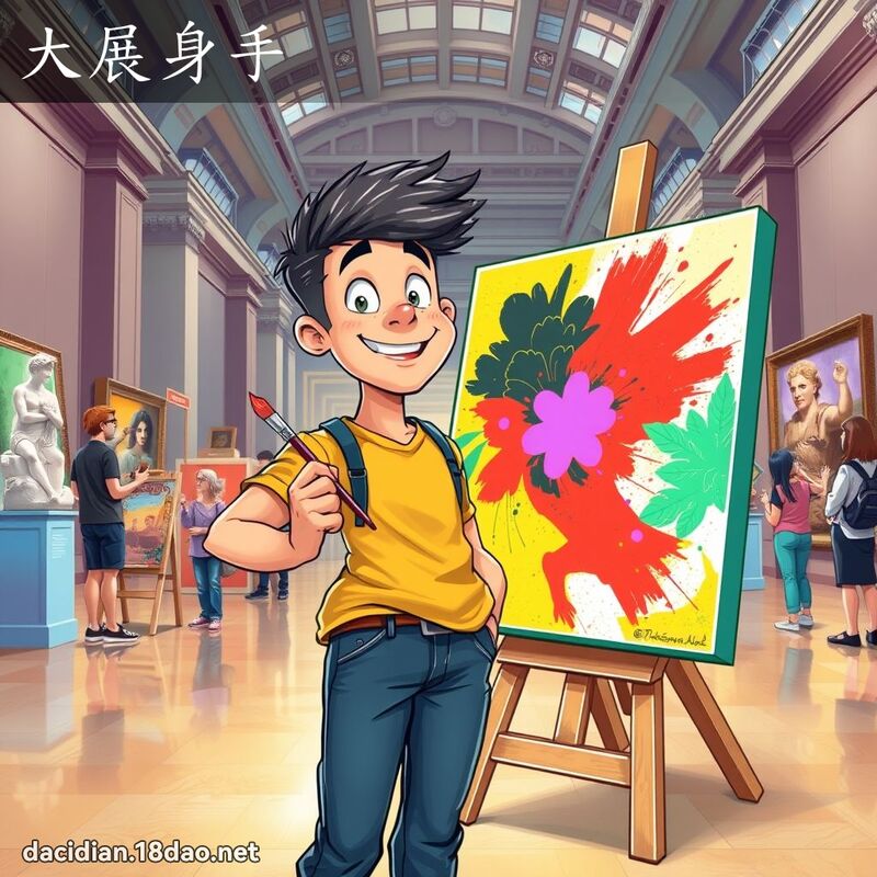 大展身手 - 國語大辭典配圖