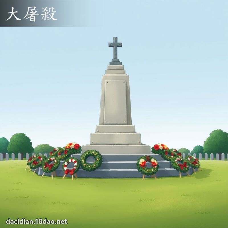 大屠杀 - 国语大辞典配图
