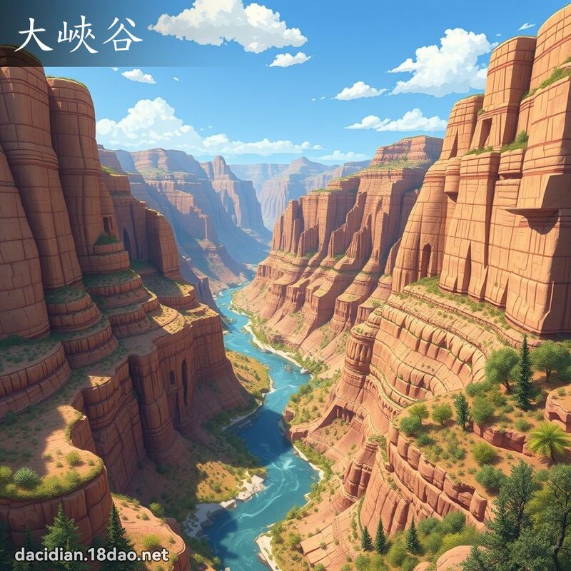 大峡谷 - 国语大辞典配图