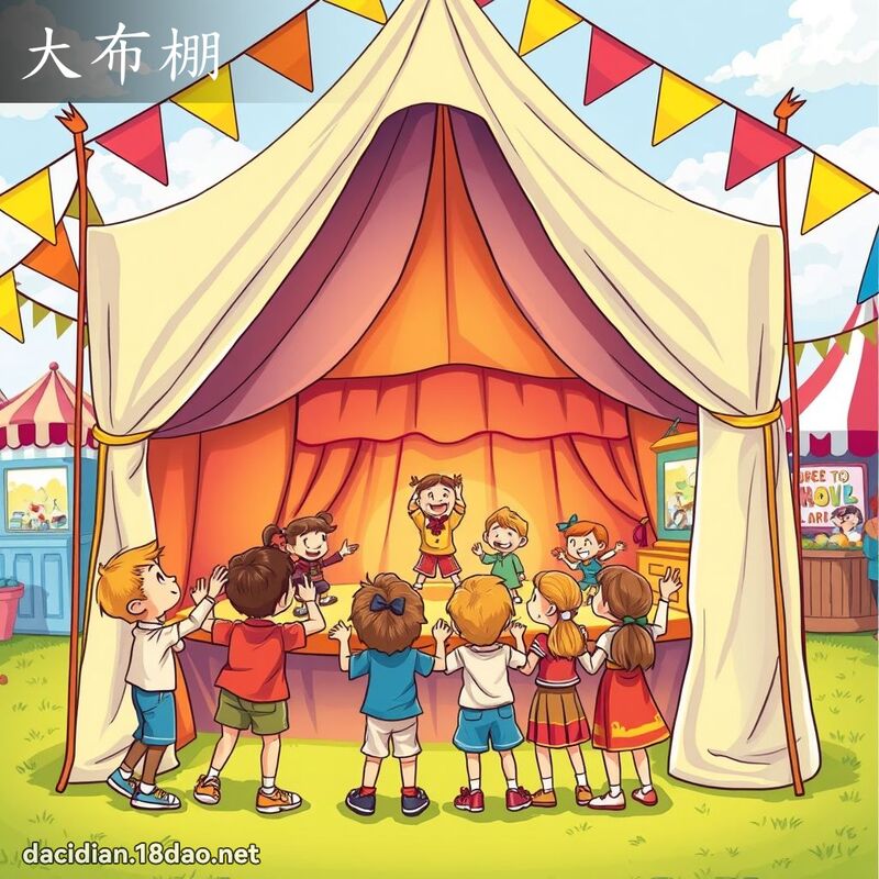 大布棚 - 國語大辭典配圖