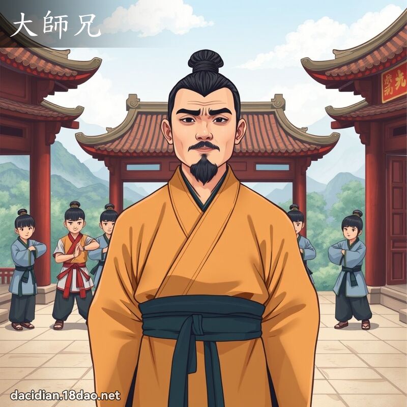 大師兄 - 國語大辭典配圖