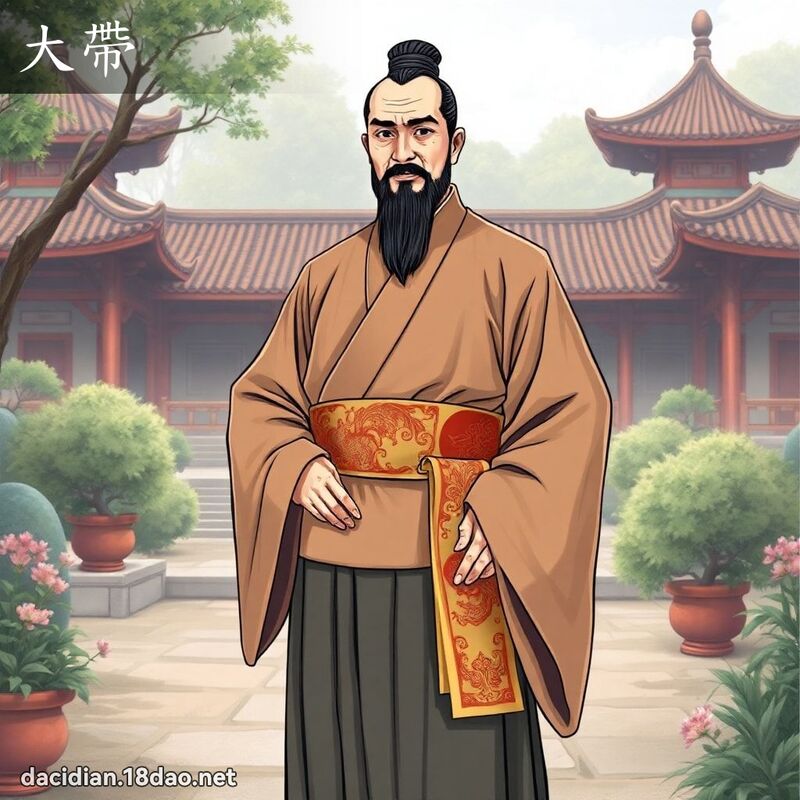 大帶 - 國語大辭典配圖