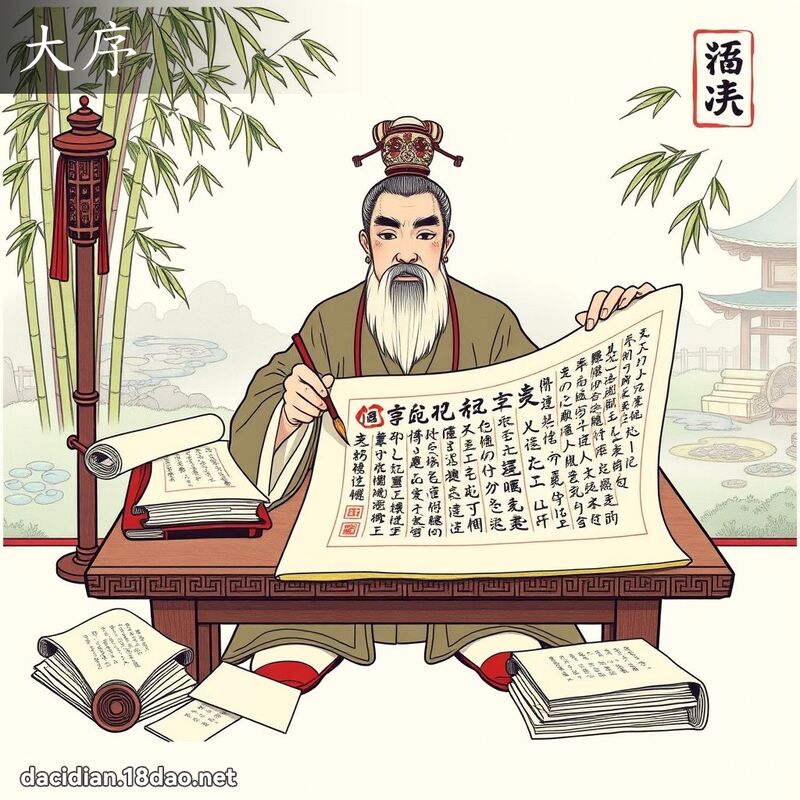 大序 - 国语大辞典配图