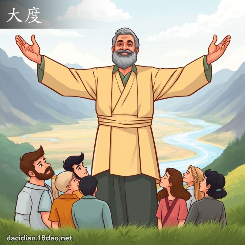 大度 - 國語大辭典配圖