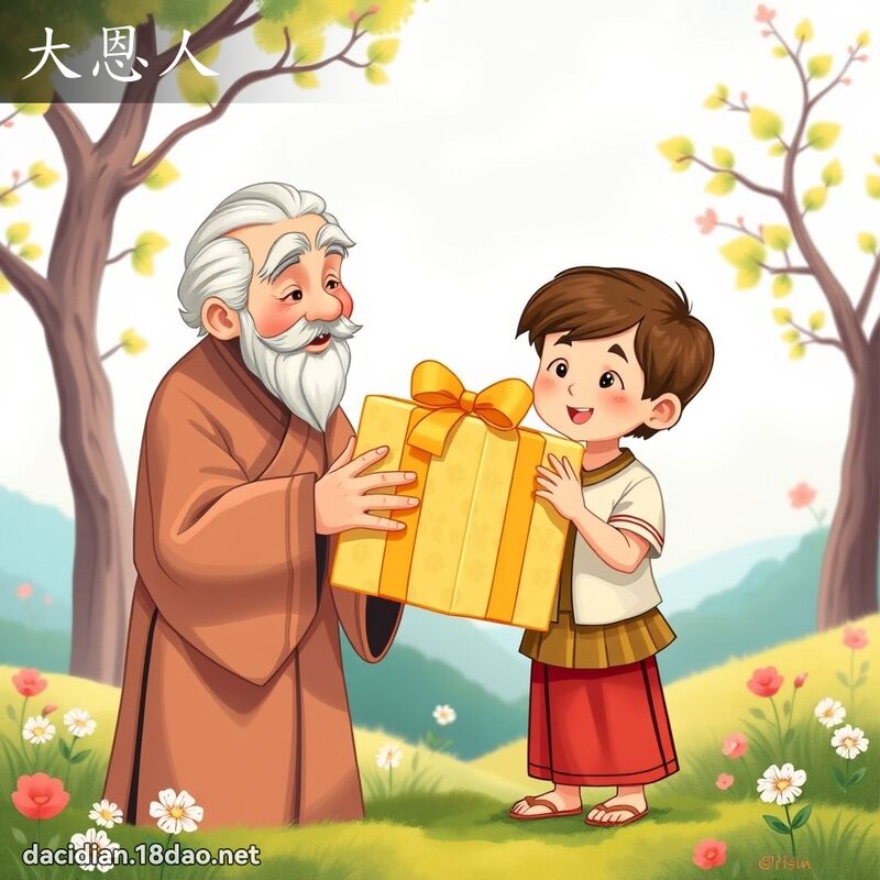 大恩人 - 國語大辭典配圖
