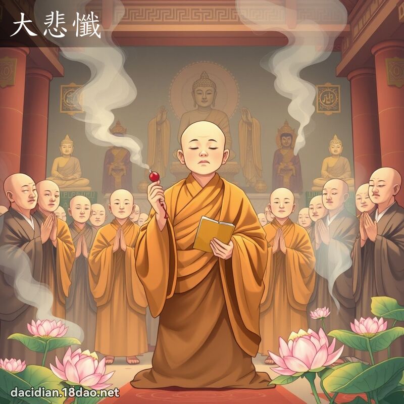 大悲懺 - 國語大辭典配圖