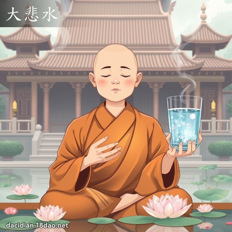 大悲水 - 国语大辞典配图