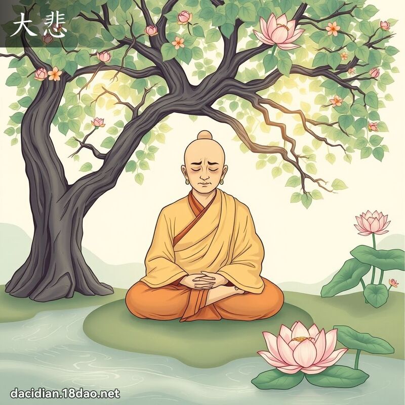 大悲 - 國語大辭典配圖