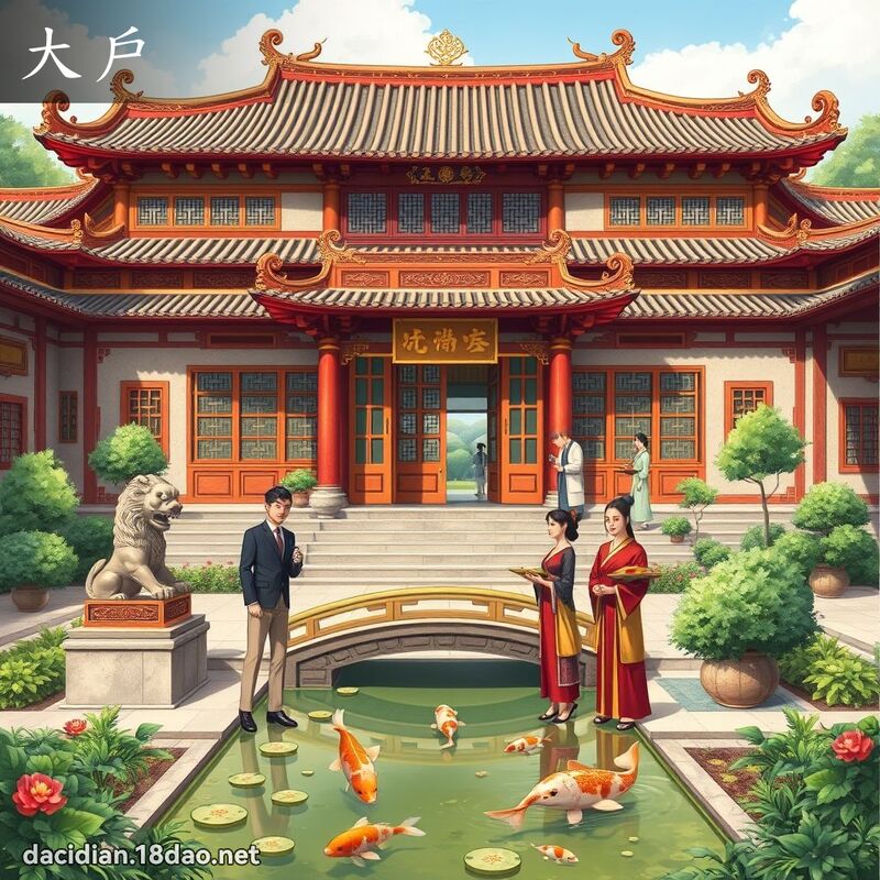 大户 - 国语大辞典配图