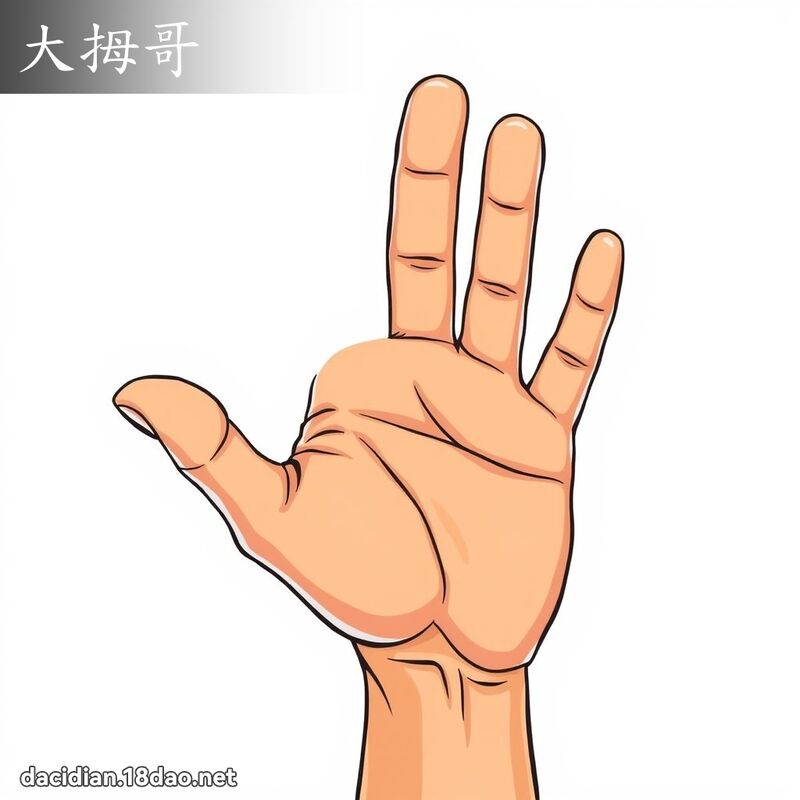大拇哥 - 国语大辞典配图