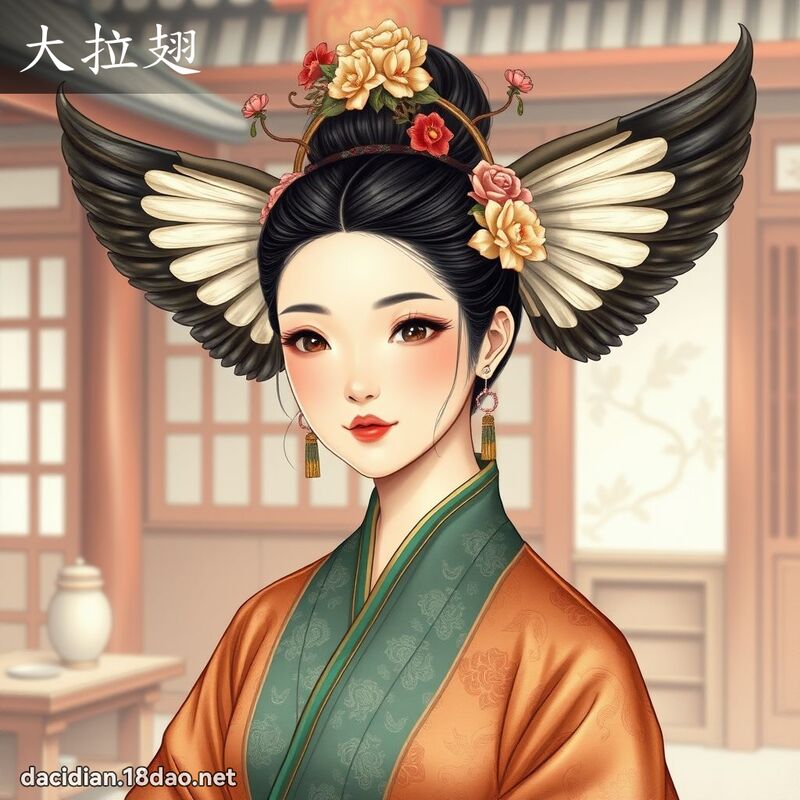 大拉翅 - 國語大辭典配圖