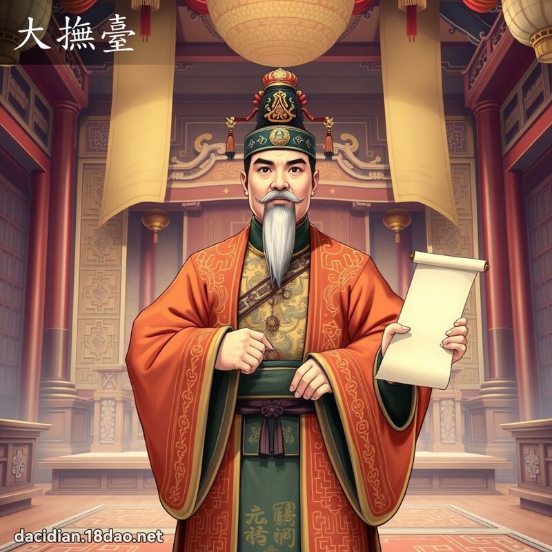 大抚台 - 国语大辞典配图