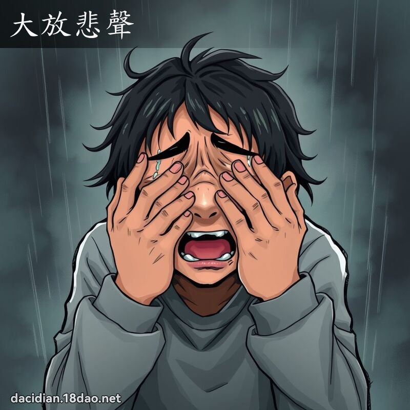 大放悲声 - 国语大辞典配图