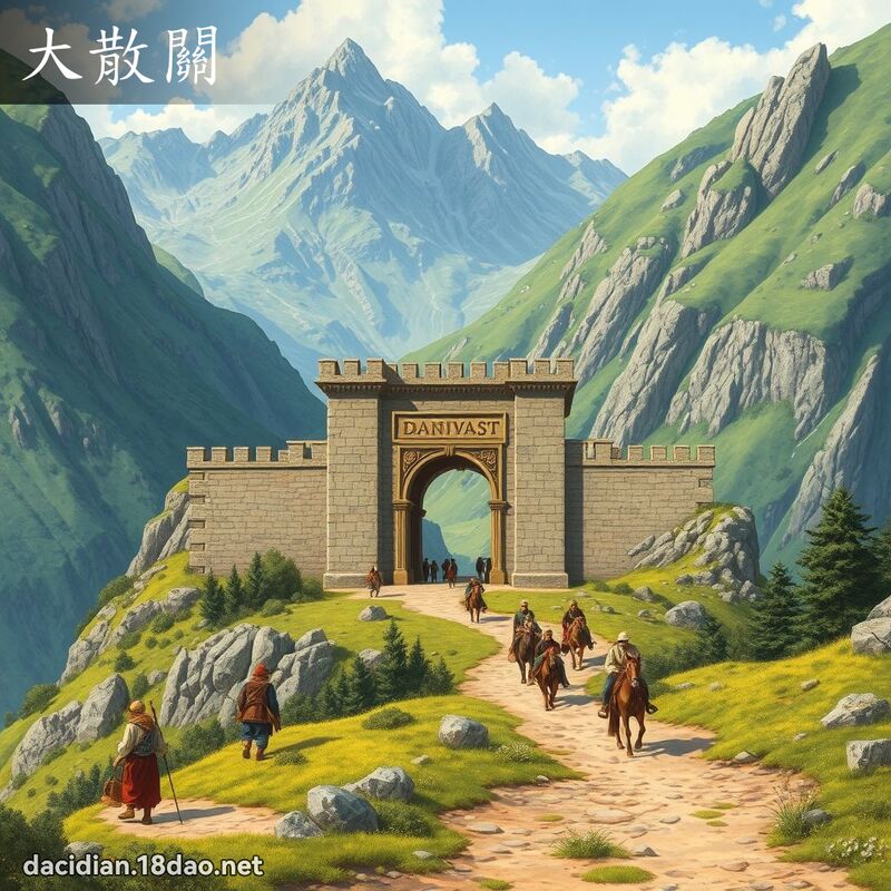 大散關 - 國語大辭典配圖