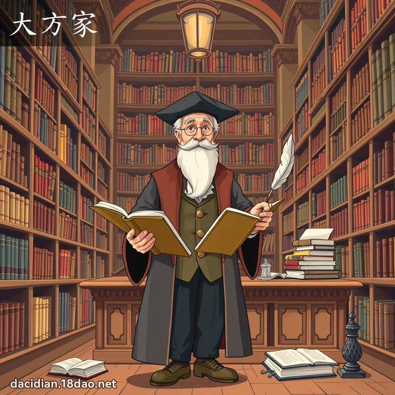 大方家 - 國語大辭典配圖