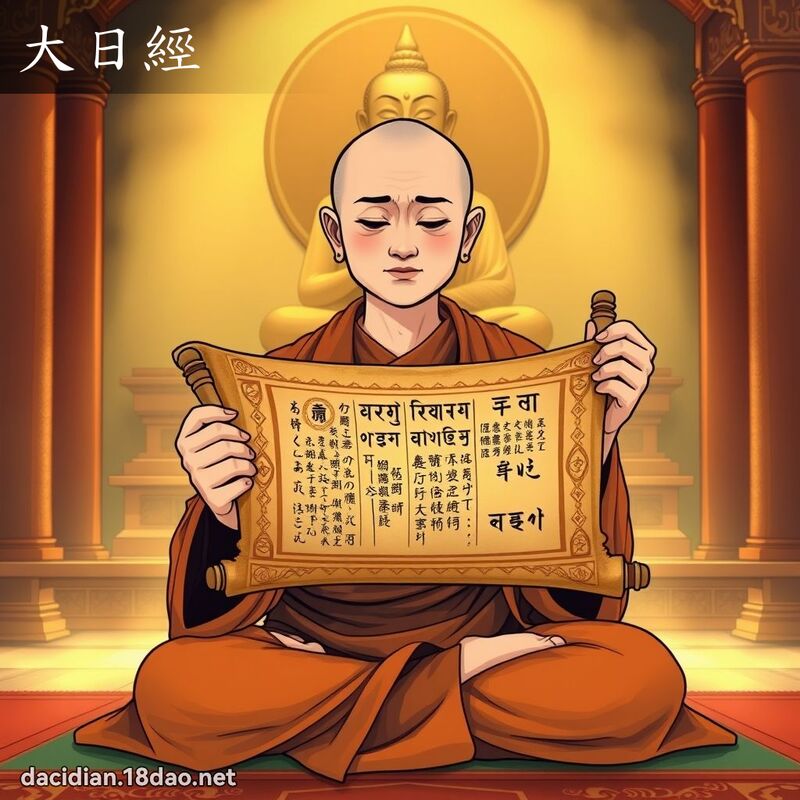 大日經 - 國語大辭典配圖