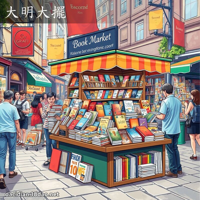 大明大擺 - 國語大辭典配圖