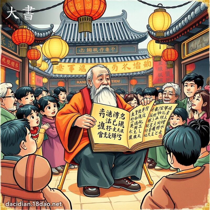 大書 - 國語大辭典配圖