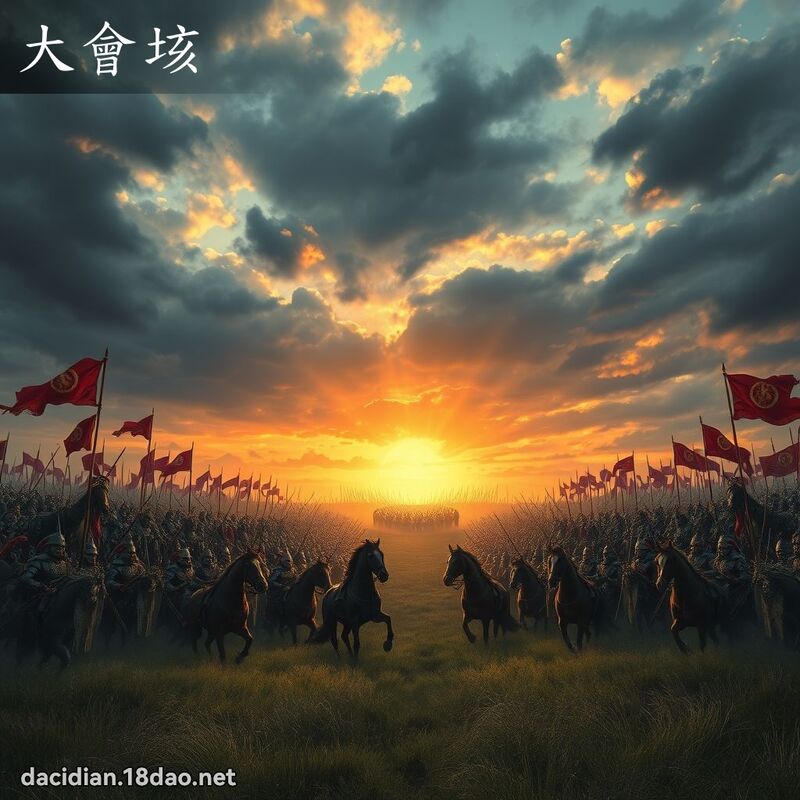 大会垓 - 国语大辞典配图