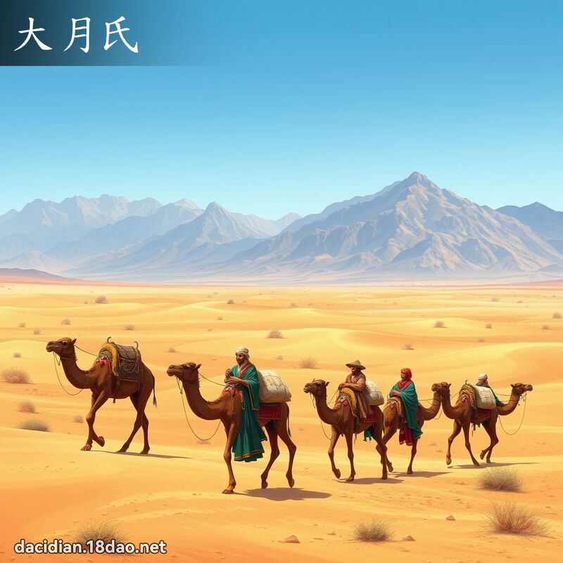 大月氏 - 國語大辭典配圖