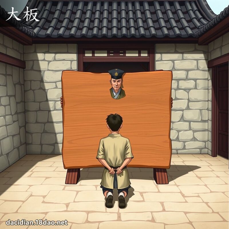 大板 - 國語大辭典配圖
