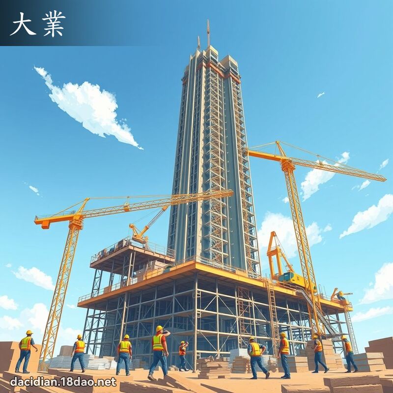 大業 - 國語大辭典配圖