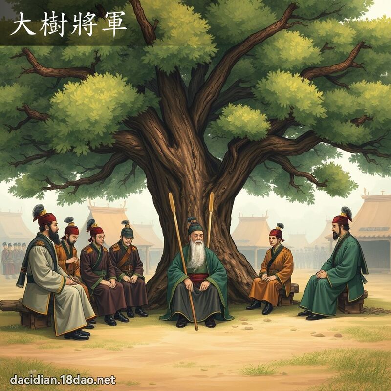 大樹將軍 - 國語大辭典配圖