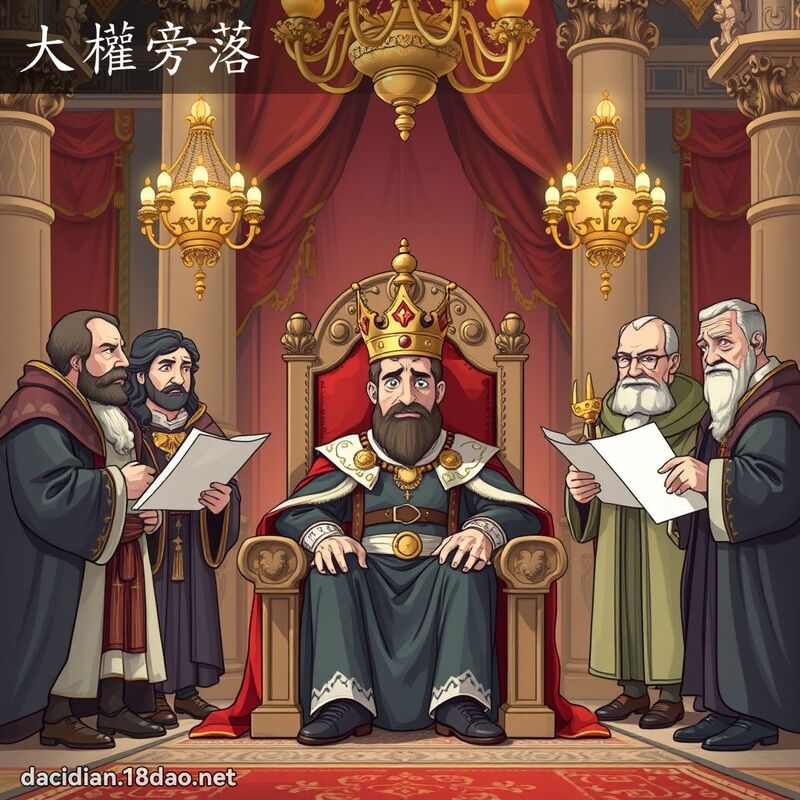 大權旁落 - 國語大辭典配圖
