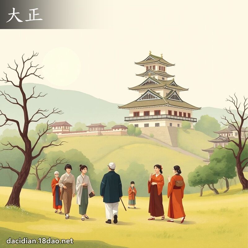 大正 - 国语大辞典配图
