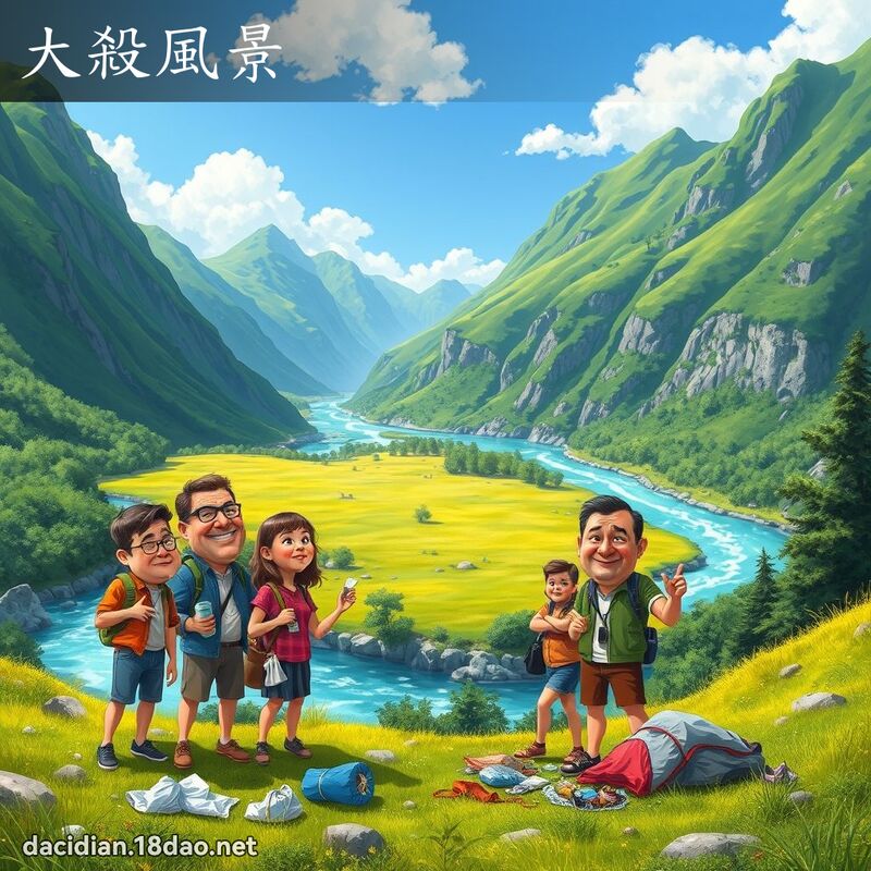 大殺風景 - 國語大辭典配圖