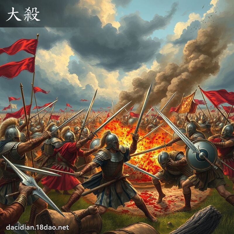 大殺 - 國語大辭典配圖