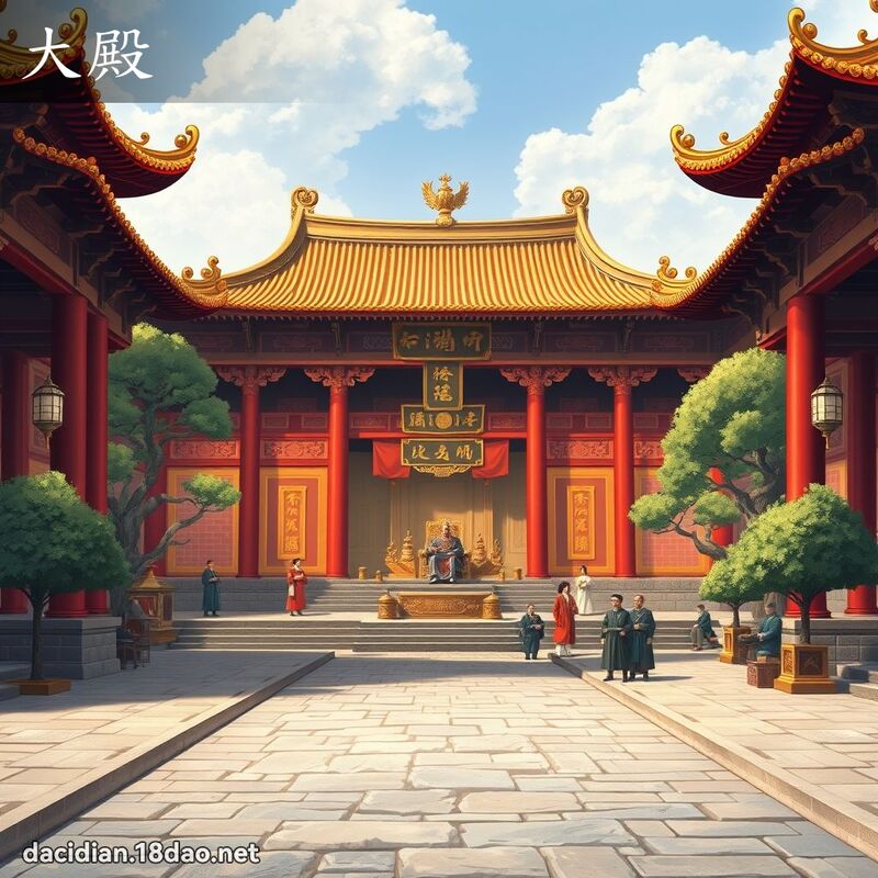 大殿 - 国语大辞典配图