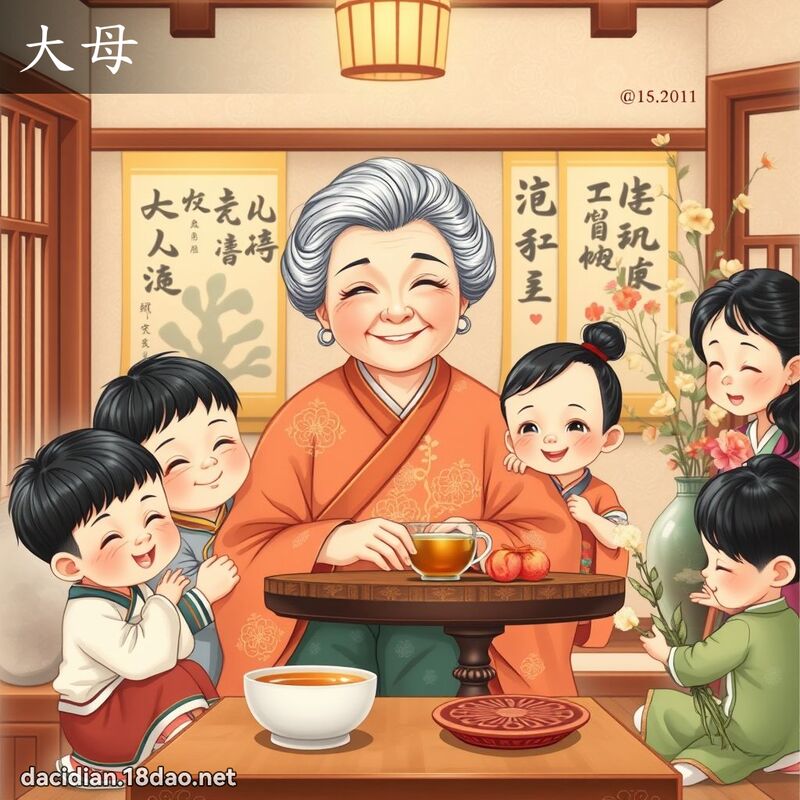 大母 - 國語大辭典配圖