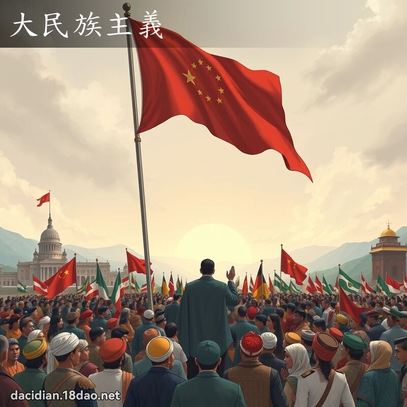 大民族主義 - 國語大辭典配圖