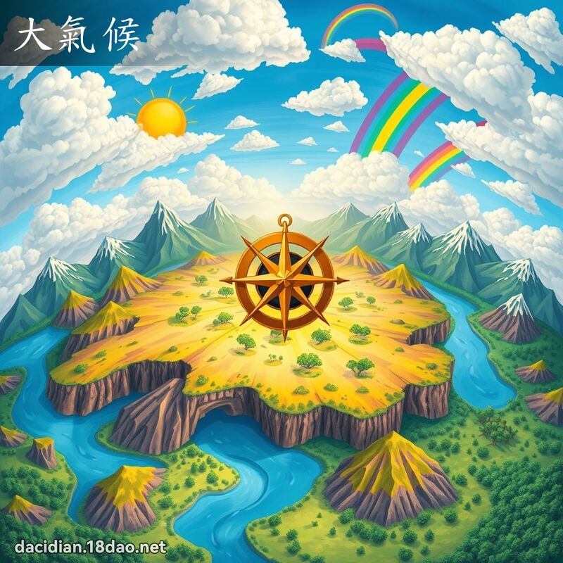 大氣候 - 國語大辭典配圖