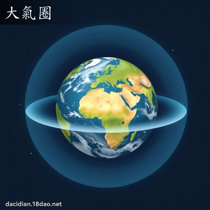 大气圈 - 国语大辞典配图