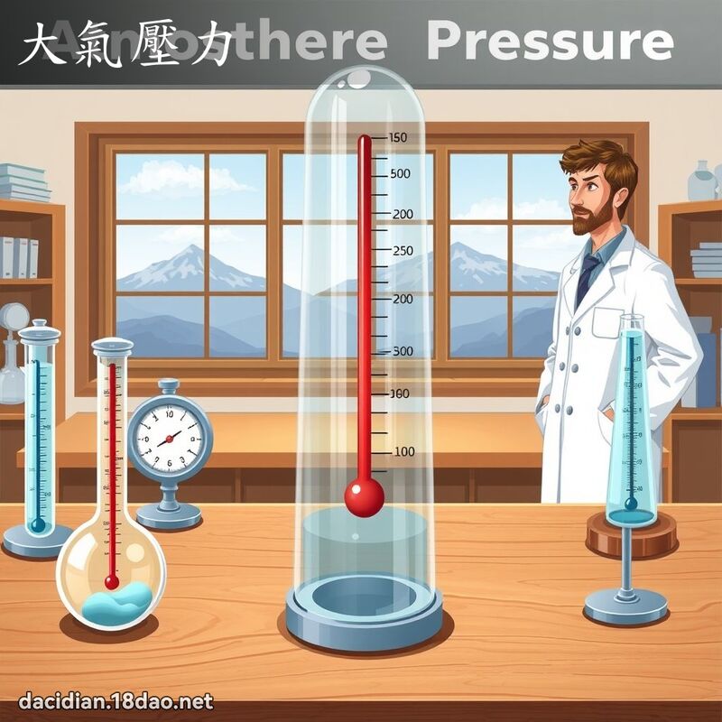 大氣壓力 - 國語大辭典配圖