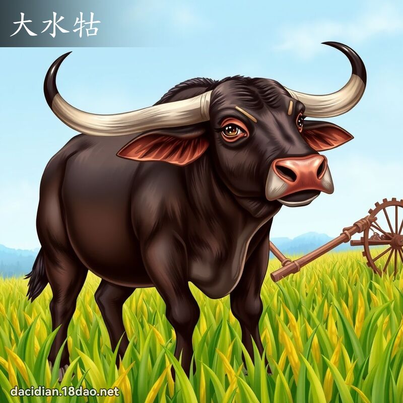 大水牯 - 國語大辭典配圖
