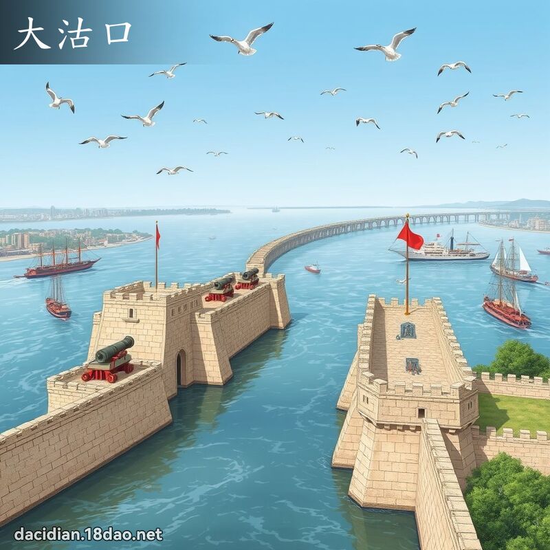 大沽口 - 國語大辭典配圖